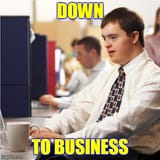 down to business
