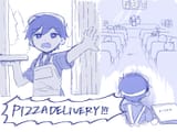 Sunny giving Aubrey Pizza @ran011681