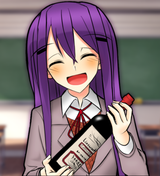 would anybody like some wine yuri colored