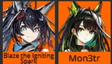 blaze and green blaze