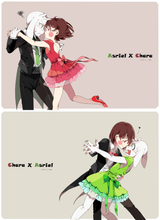 asriel &amp; chara dance