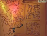 Amy kisses Sonic SEGA Joypolis