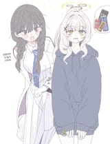 __sensei_hare_and_female_sensei_blue_archive_and_1_more_drawn_by_ran_bearsoymilk__e488409158ceba163d9ce0bc6ee98052