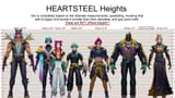 Heartsteel height