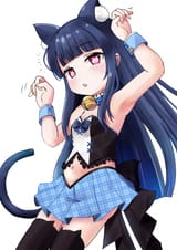 yukimi cat armpit