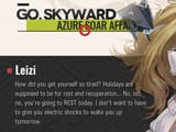 Leizi worrying about Doctor&#039;s health