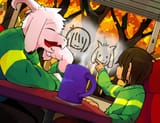 asriel and kris 2