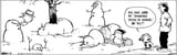Calvin and Hobbes snowman house of horrors