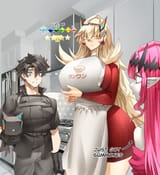 __fujimaru_ritsuka_baobhan_sith_and_barghest_fate_and_1_more_drawn_by_obazzotto__48e847f6cb789a369180c04dcc3c8176