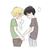 Sunny looks at Basils penis