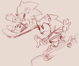 Sonic &amp; Tania - Skateboarding Siblings