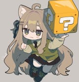 #キプフェル #もち山金魚 #VRCイラスト