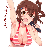 mirai boobsweat