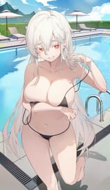yande.re 1176510 areola bikini breast_hold cameltoe chukibabo2 dungeon_fighter lethe_rin swimsuits wardrobe_malfunction