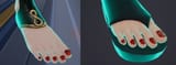 feet