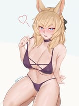 Zofia beachtime tease @yuuzui_