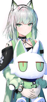 green kitty
