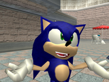Picture of Sonic Shrugging