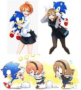 Rin and Hanamaru x Sonic