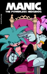 @quaverdraws A sonic fancomic soon (manic a powerless hedgehog)
