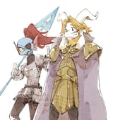__undyne_and_asgore_dreemurr_undertale_drawn_by_zunda_e_damame__f37f116bdb31ef63f120fc46ae66c6d8