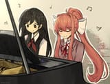 Omori x DDLC @fill_feels