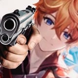 cheld with a gun