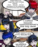 that one scene in slasher route