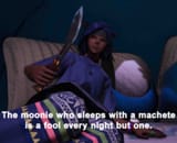 machete