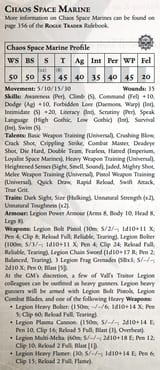 chaos space marine