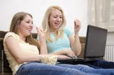 laughing women