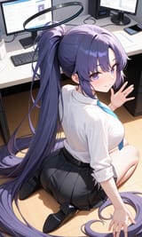 髪フェチマン - 132094121 - 超ロングヘアー（早瀬ユウカ）
