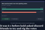 poll