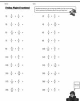 friday night fractions