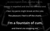 I&#039;m a fountain of cum