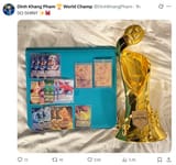 Lorcana World Champion Dinh Khang Pham
