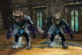unkillable subspace charr deadeye and unkillable subspace femcharr guard doing nothing of note in homesteadspace