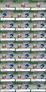 Sonic and Rouge Sonic Battle JP