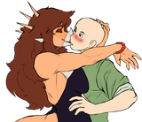 snoot game rosa and anon kiss