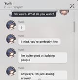 Yunli&#039;s judgement