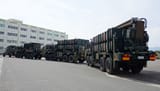 JGSDF_Type03_SAM_(FCS,Rader,Launcher,Missile_Transporter)_in_Camp_Itami_20141012