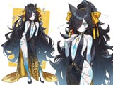 __bb_bb_dubai_and_dark_kasli_nyanko_daisensou_drawn_by_ebora__f51ef07c281d3a632a4a5eddc1a31520
