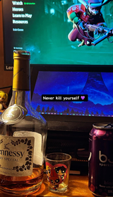 never