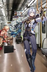 worm train