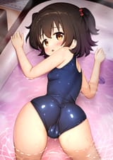 【低解像度版】お風呂みりあちゃん5_1_スク水差分1_png_webp