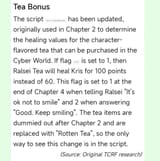 Kralsei tea theory