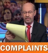 Tony Kornheiser - Complaints