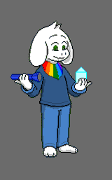 Asriel and the Prism of Gayness