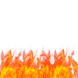 burning up