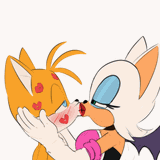 Rouge kiss Tails